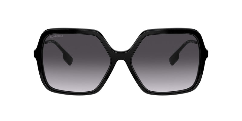 BURBERRY BE4324 30018G ISABELLA BLACK/GREY GRADUATED LENS