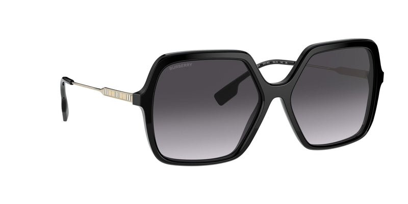 BURBERRY BE4324 30018G ISABELLA BLACK/GREY GRADUATED LENS