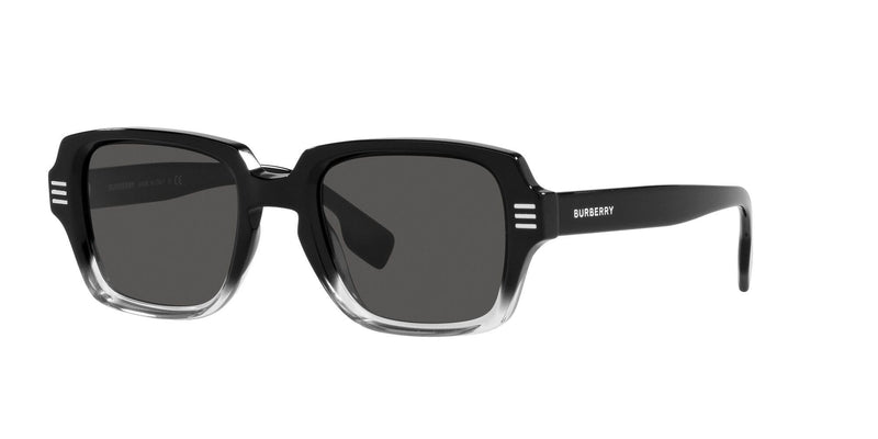 BURBERRY BE4349 394887 ELDON BLACK/SMOKE MONO LENS