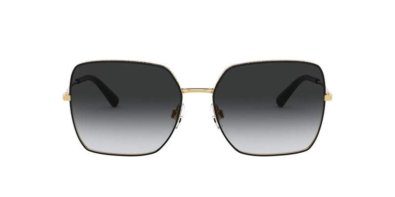 DG2242 13348G BLACK GOLD/GREY GRADIENT LENS