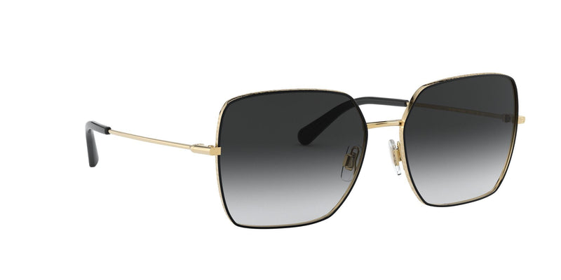 DG2242 13348G BLACK GOLD/GREY GRADIENT LENS