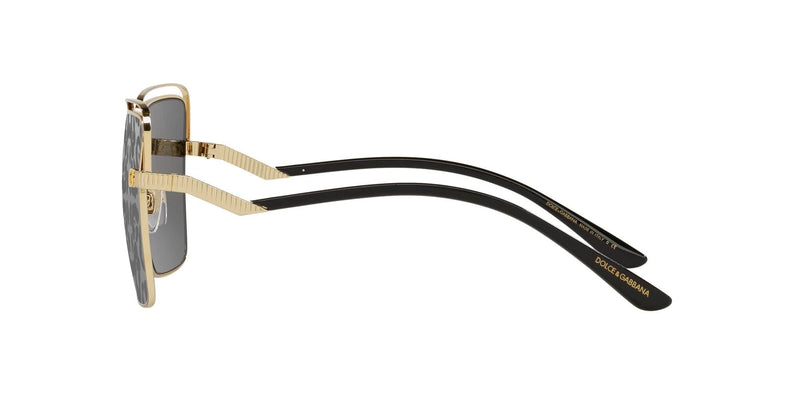 DG2268 02/P GOLD/LEOPARD MIRROR LENS