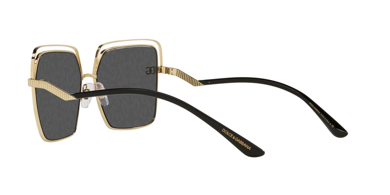 DG2268 02/P GOLD/LEOPARD MIRROR LENS