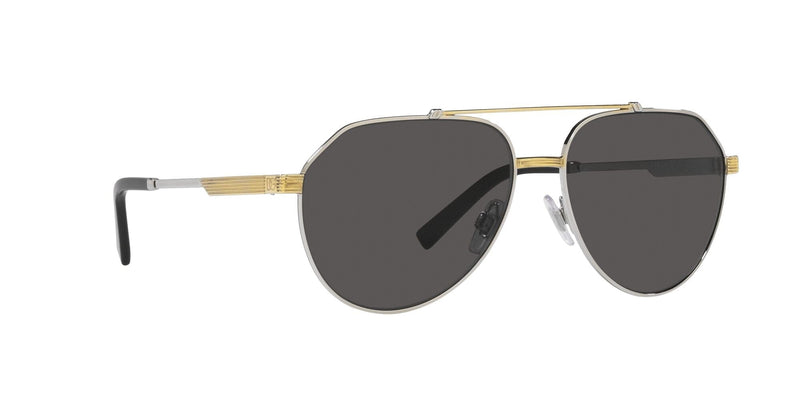 DG2288 13187 SILVER GOLD/GREY LENS