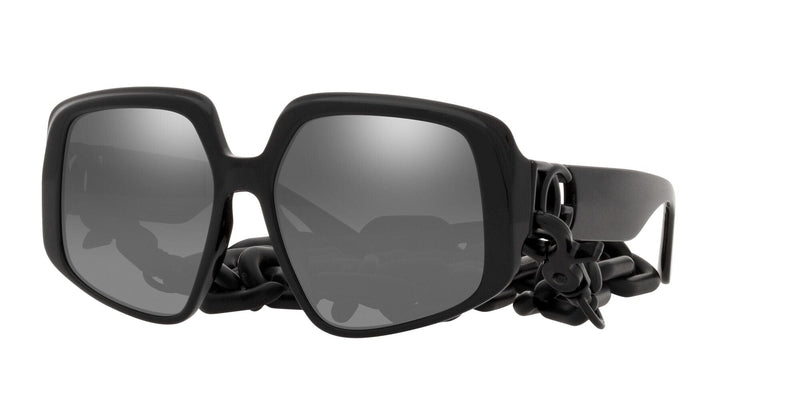 DG4386 501/88 BLACK WITH CHAIN/GREY MIRROR SILVER GRADIENT