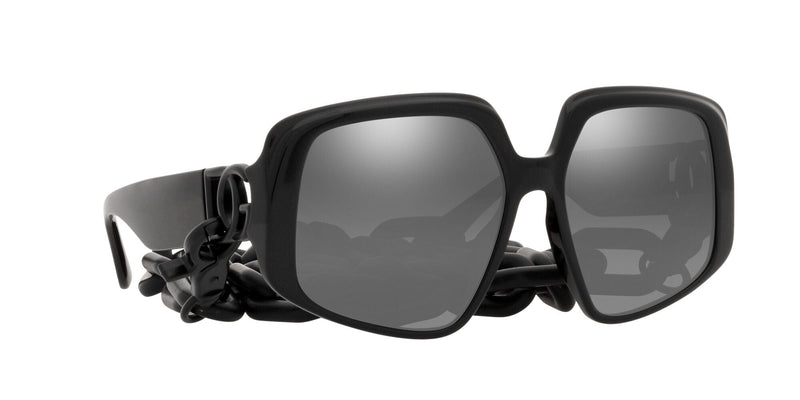 DG4386 501/88 BLACK WITH CHAIN/GREY MIRROR SILVER GRADIENT