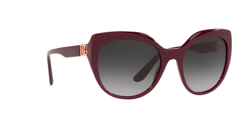 DG4392 30918G (63)  BORDEAUX/GREY GRADIENT LENS