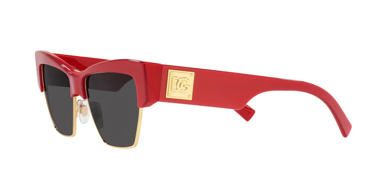 DG4415 33787 METALLIC RED/DARK GREY LENS