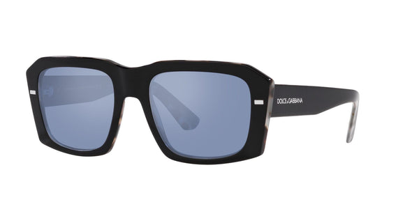 DG4430 34031U BLACK HAVANA/BLUE SILVER MIRROR LENS