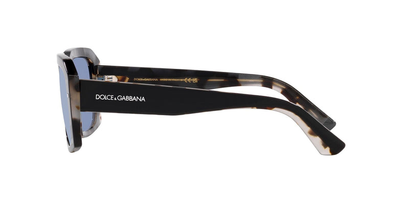 DG4430 34031U BLACK HAVANA/BLUE SILVER MIRROR LENS