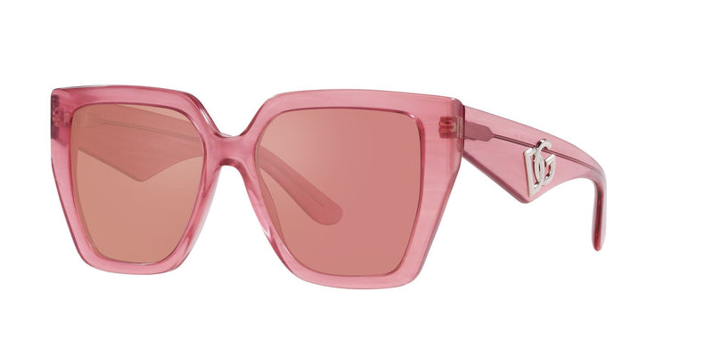 DG4438 3405A4  FLEUR PINK/DARK MIRROR LENS