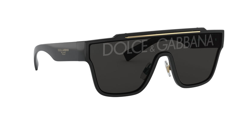 DG6125 501/M BLACK LOGO/DARK GREY LENS
