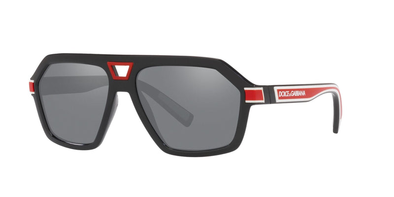 DG6176 501/6G BLACK /LIGHT GREY MIRROR LENS