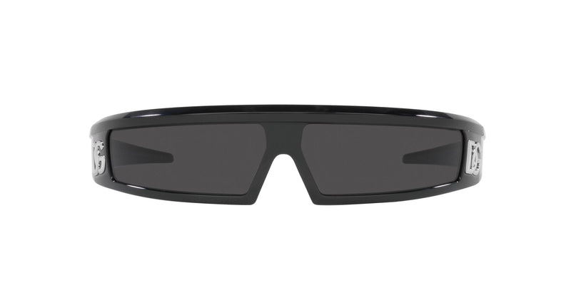 DG6181 501/87  BLACK W/DARK GREY LENS