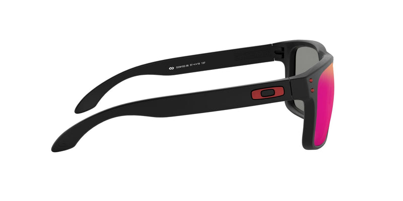HOLBROOK 910236 MATTE BLACK/POSITIVE  RED LENS