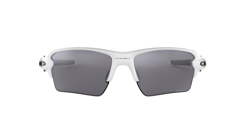 FLAK 2.0 XL 918881 WHITE/PRIZM BLACK POLARISED LENS