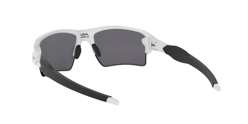 FLAK 2.0 XL 918881 WHITE/PRIZM BLACK POLARISED LENS