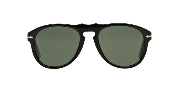 PO0649 95/31 (54)  BLACK/GREEN LENS