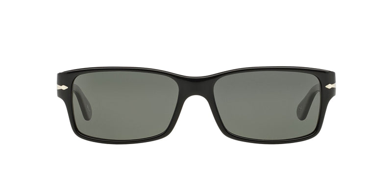 PO2803S 95/58 (58) BLACK/POLARISED  GREEN LENS