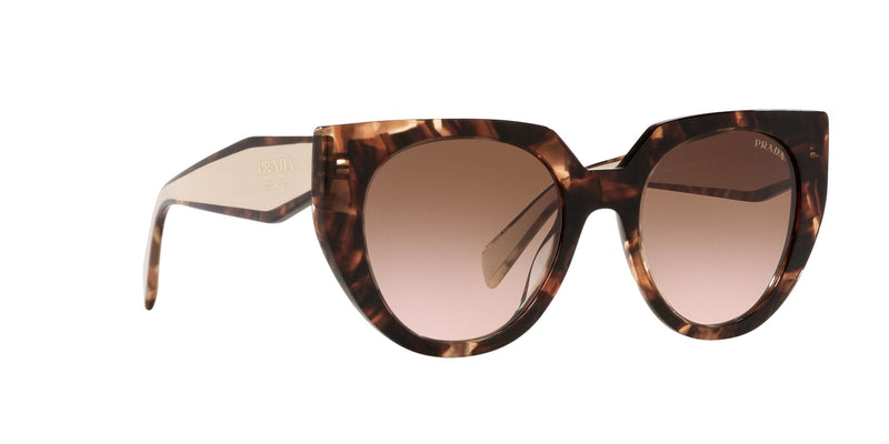 SPR14WS 01R0A6 caramel tortoise powder/brown gradient lens