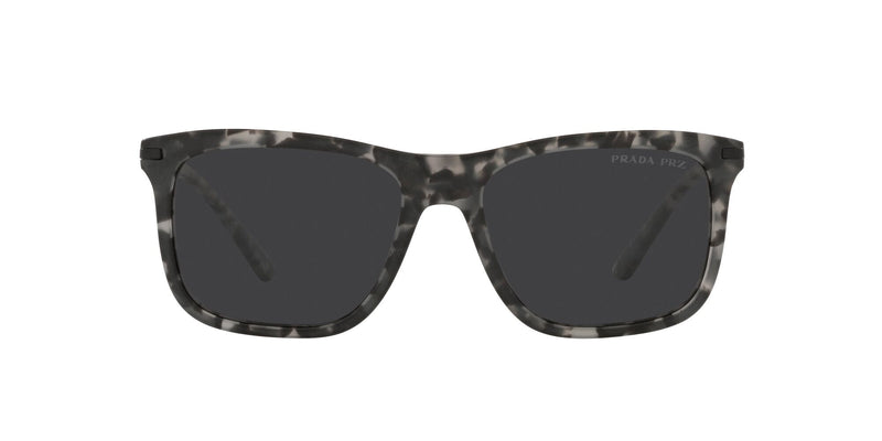 SPR18WS VH308G MATTE DARK GREY TORTOISE/ GREY LENS