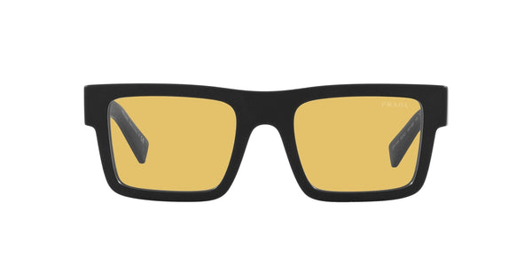 SPR19WS 1BO0B7 MATTE BLACK/YELLOW LENS