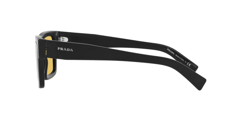 SPR19WS 1BO0B7 MATTE BLACK/YELLOW LENS