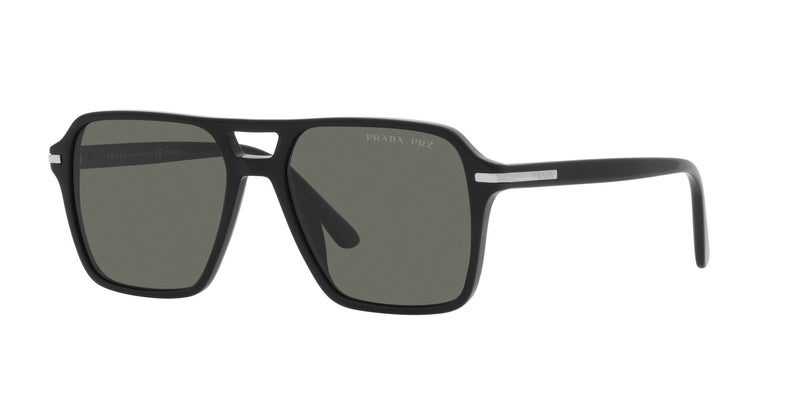 SPR20YS 1AB03R BLACK/POLARISED GREEN LENS