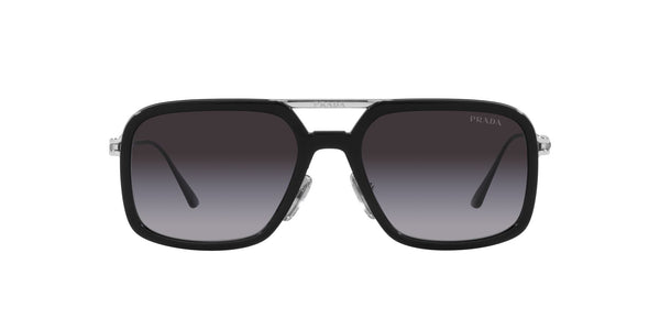 SPR57ZS 1AB09S BLACK PALE GOLD/GREY GRADIENT LENS