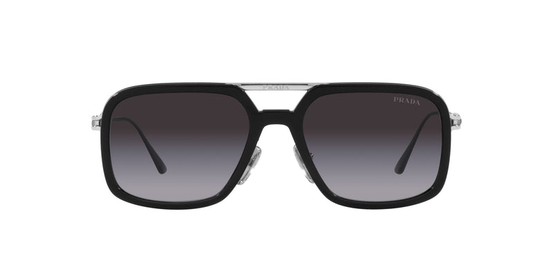 SPR57ZS 1AB09S BLACK PALE GOLD/GREY GRADIENT LENS