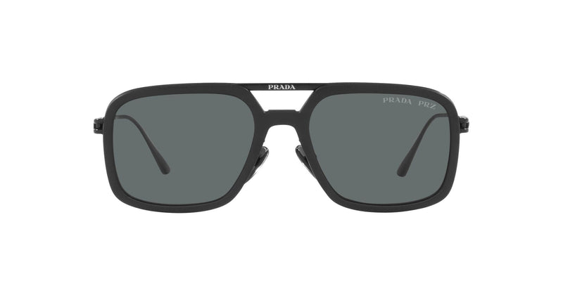 SPR57ZS 1BO5Z1 MATTE BLACK/POLARISED  DARK GREY LENS