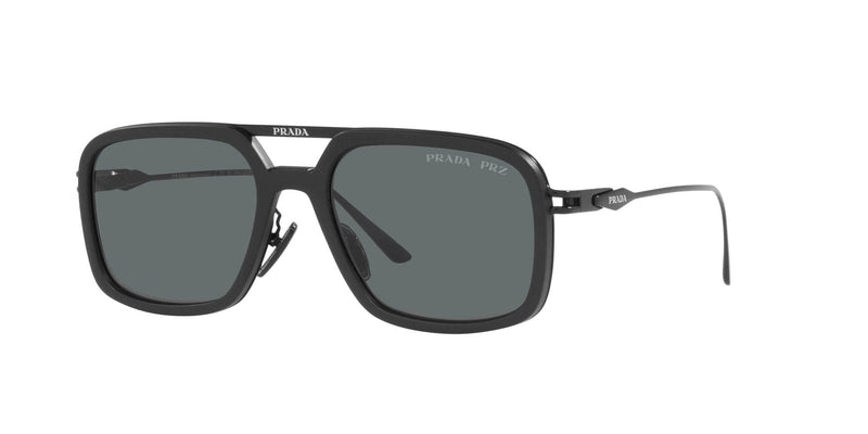 SPR57ZS 1BO5Z1 MATTE BLACK/POLARISED  DARK GREY LENS