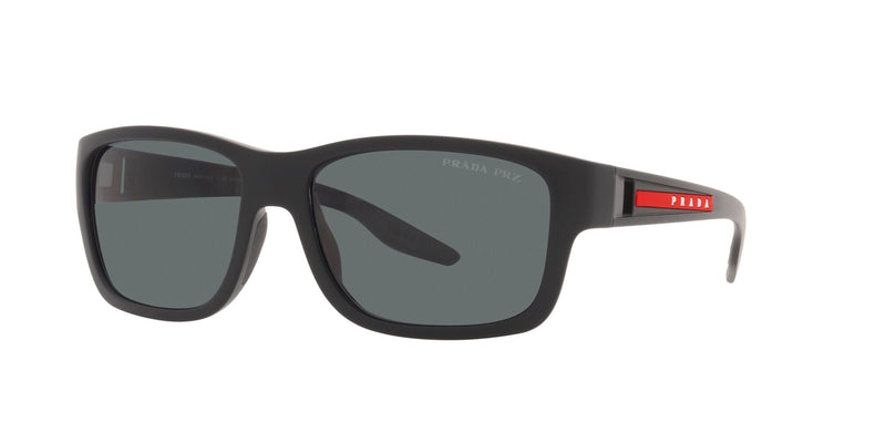 SPS01WS DG002G BLACK RUBBER/ POLARISED  GREY LENS