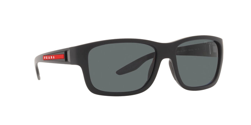 SPS01WS DG002G BLACK RUBBER/ POLARISED  GREY LENS