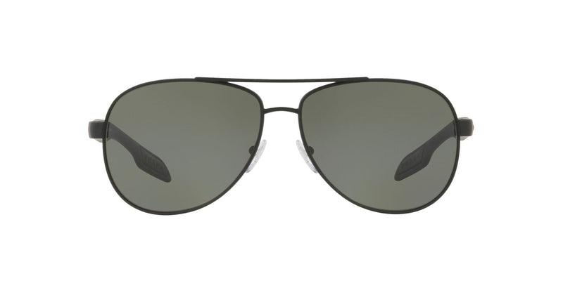 SPS53PS DG05X1  BLACK RUBBER/POLARISED GREEN