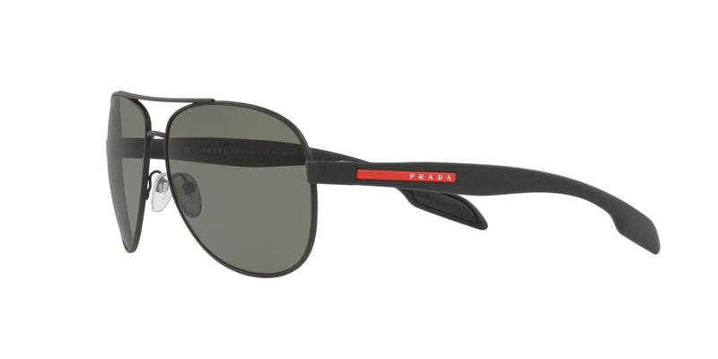 SPS53PS DG05X1  BLACK RUBBER/POLARISED GREEN