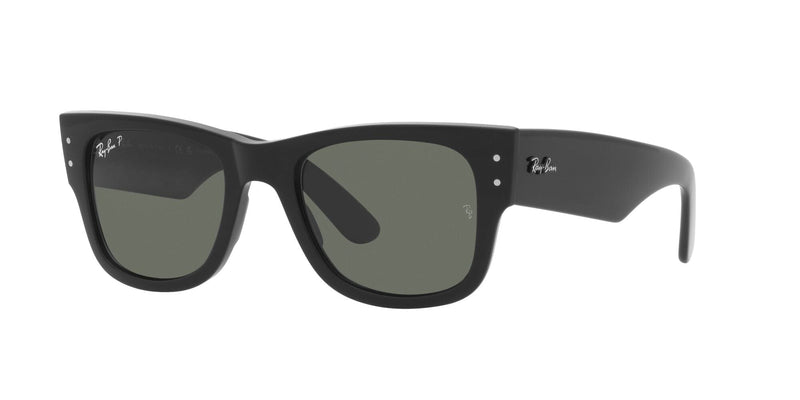 RB0840S 901/58 MEGA WAYFARER BLACK/POLARISED GREEN LENS