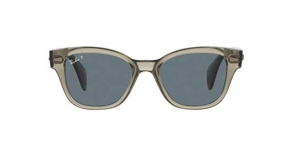 RB0880S 66353R (49) TRANS GREEN/DARK BLUE POLARISED LENS