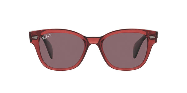 RB0880S 6639AF TRANS PINK/ POLARISED DARK VIOLET LENS