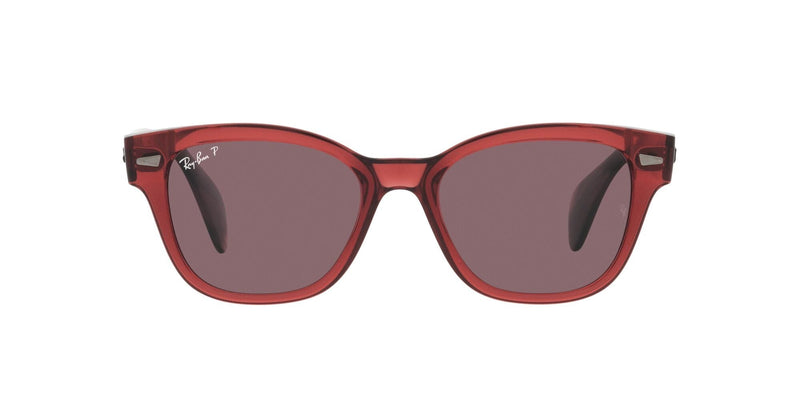 RB0880S 6639AF TRANS PINK/ POLARISED DARK VIOLET LENS