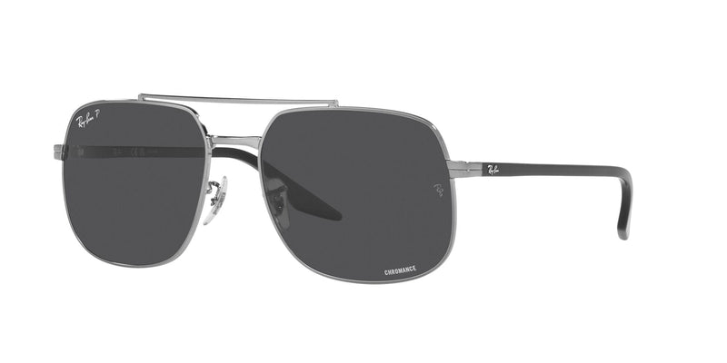 RB3699 004/K8 (59) GUNMETAL/ GREY POLARISED LENS