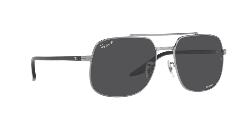 RB3699 004/K8 (59) GUNMETAL/ GREY POLARISED LENS