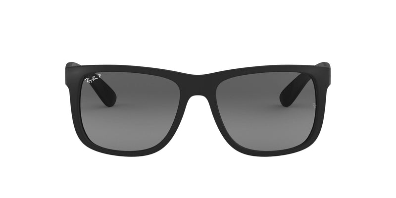 RB4165 622/T3 (55) justin matte black/grey gradient polarised lens