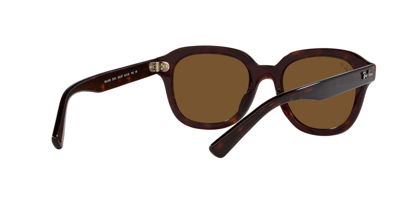 RB4398 902/57 (53)  HAVANA/BROWN POLARISED GLASS LENS