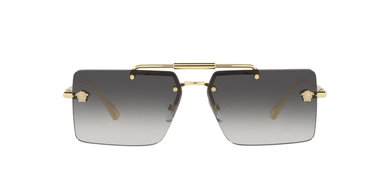 VE2245 1002/8G GOLD/GREY GRADIENT LENS