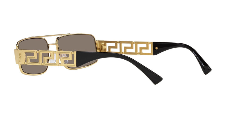 VE2257 10025A GOLD/BROWN MIRROR LENS