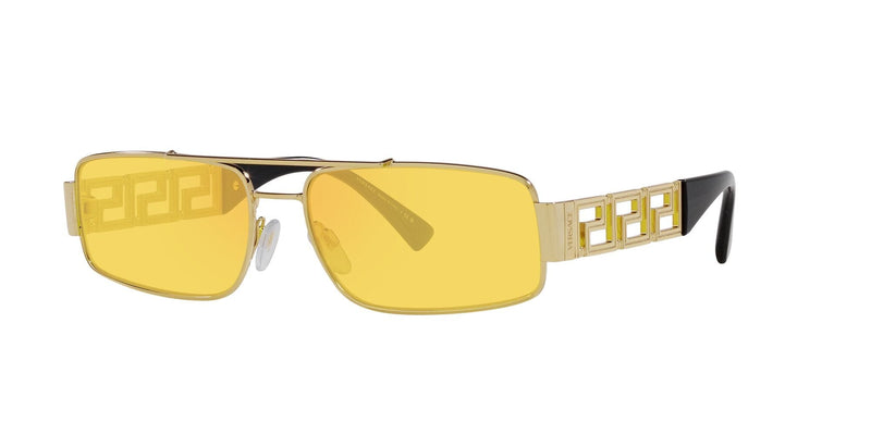 VE2257 1002C9 GOLD/YELLOW LENS