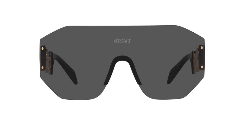VE2258 100287 SHIELD GOLD/GREY LENS