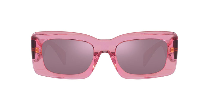 VE4444U 5355AK TRANSPARENT PINK/VIOLET MIRROR LENS