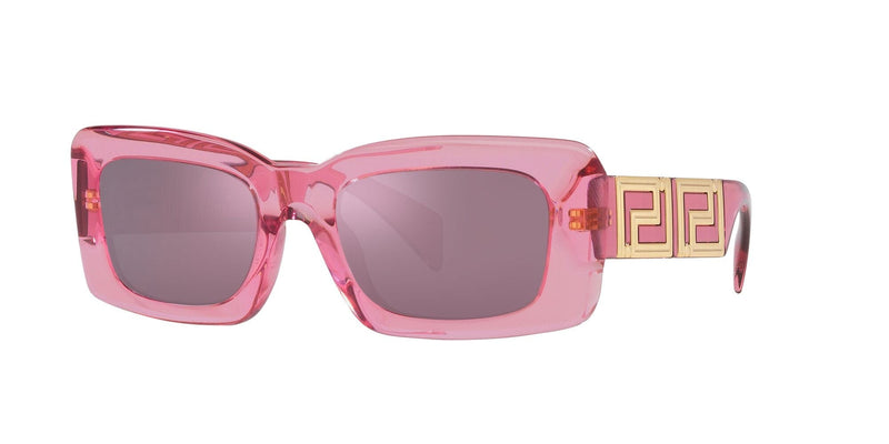 VE4444U 5355AK TRANSPARENT PINK/VIOLET MIRROR LENS